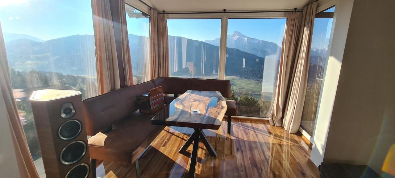 Ruhige Bergvilla In Alleinlage Am Mondsee Mit Seeblick Bergblick Und Whirlpool Innerschwand Εξωτερικό φωτογραφία